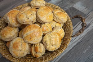 Pogačice sa semenkama – susam, lan, suncokret — korak 6