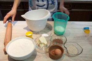 Brze pogačice sa kefirom — korak 1