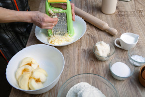 Lenja pita sa jabukama — korak 2