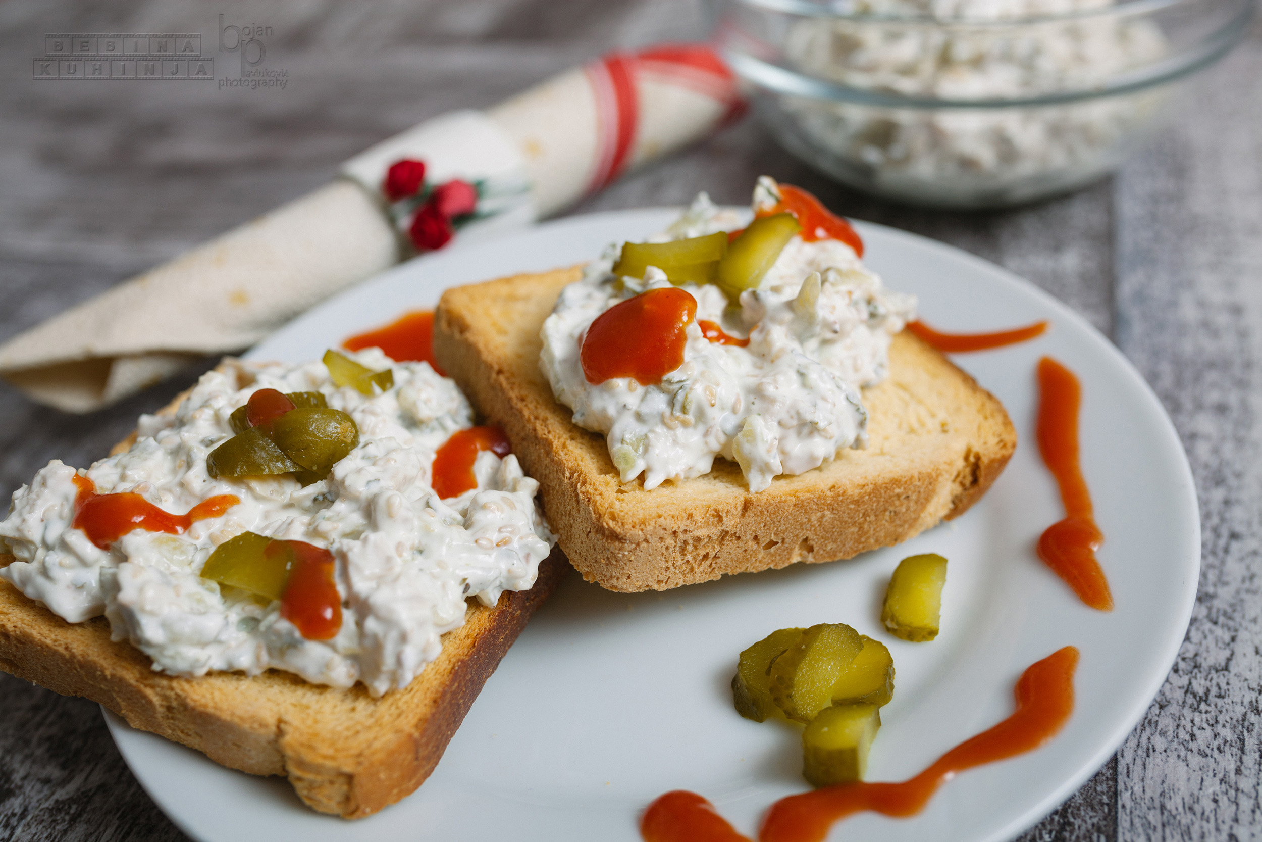 Salata od pilećeg belog mesa